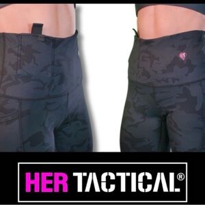 Black Camouflage Leggings